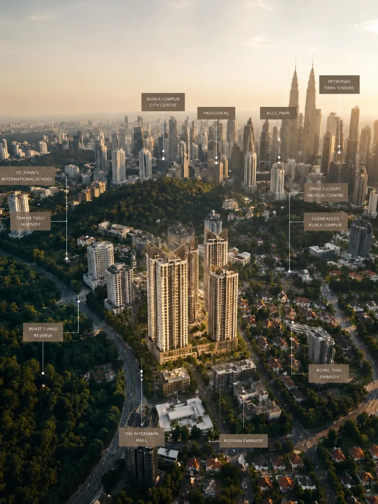 Cappella Embassy location overview